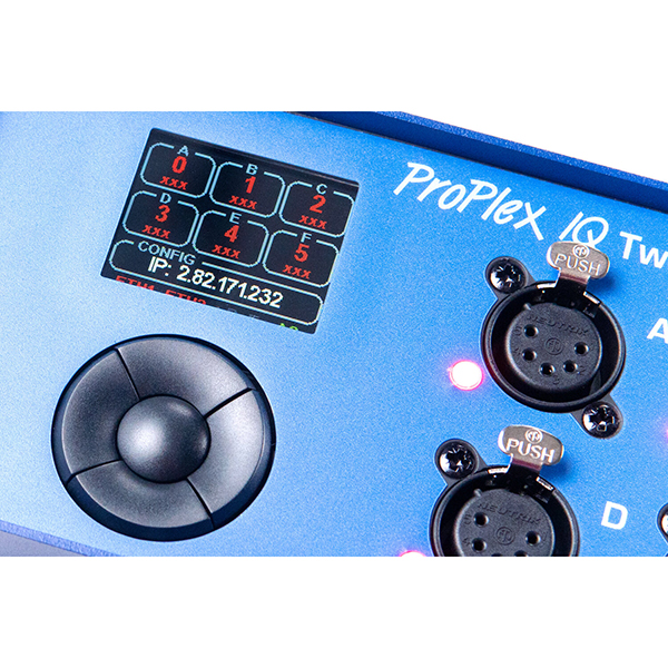 ProPlex IQ TWO 66 2X フロントコントロールパネル